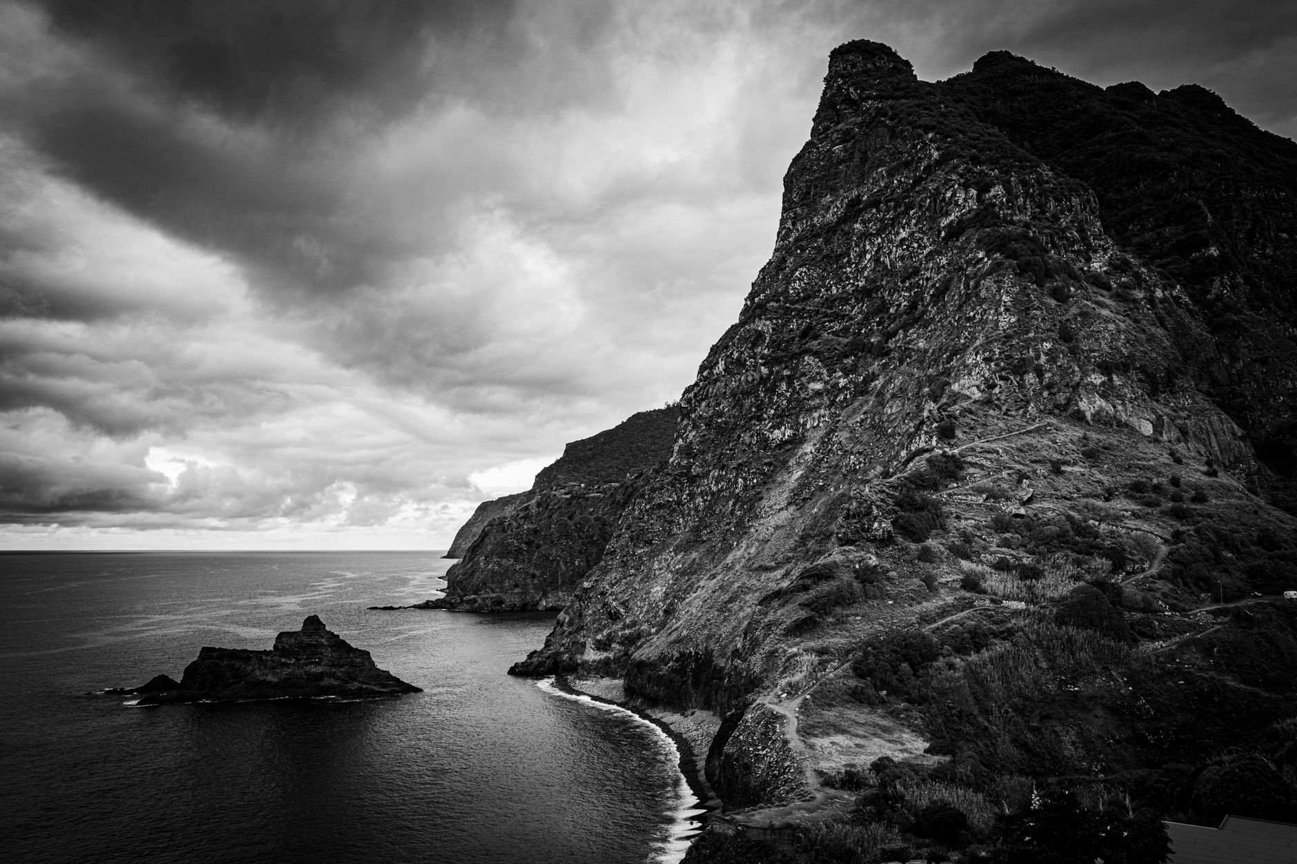 Falésias da costa da Madeira
